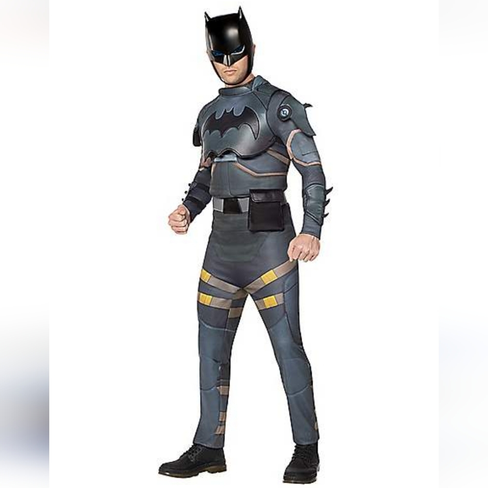 Men's Black Superhero Costume